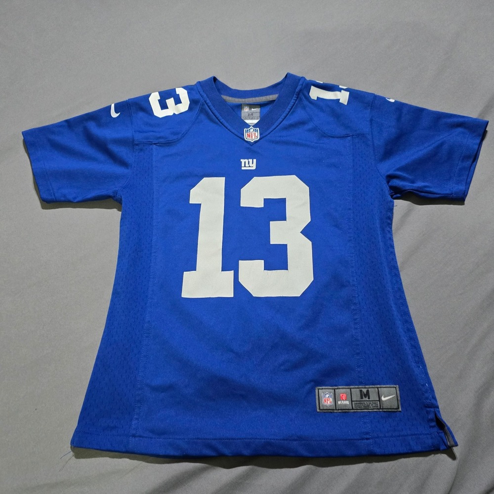 NY New York Giants Odell Beckham Jr Jersey Kids Size Medium M 10/12